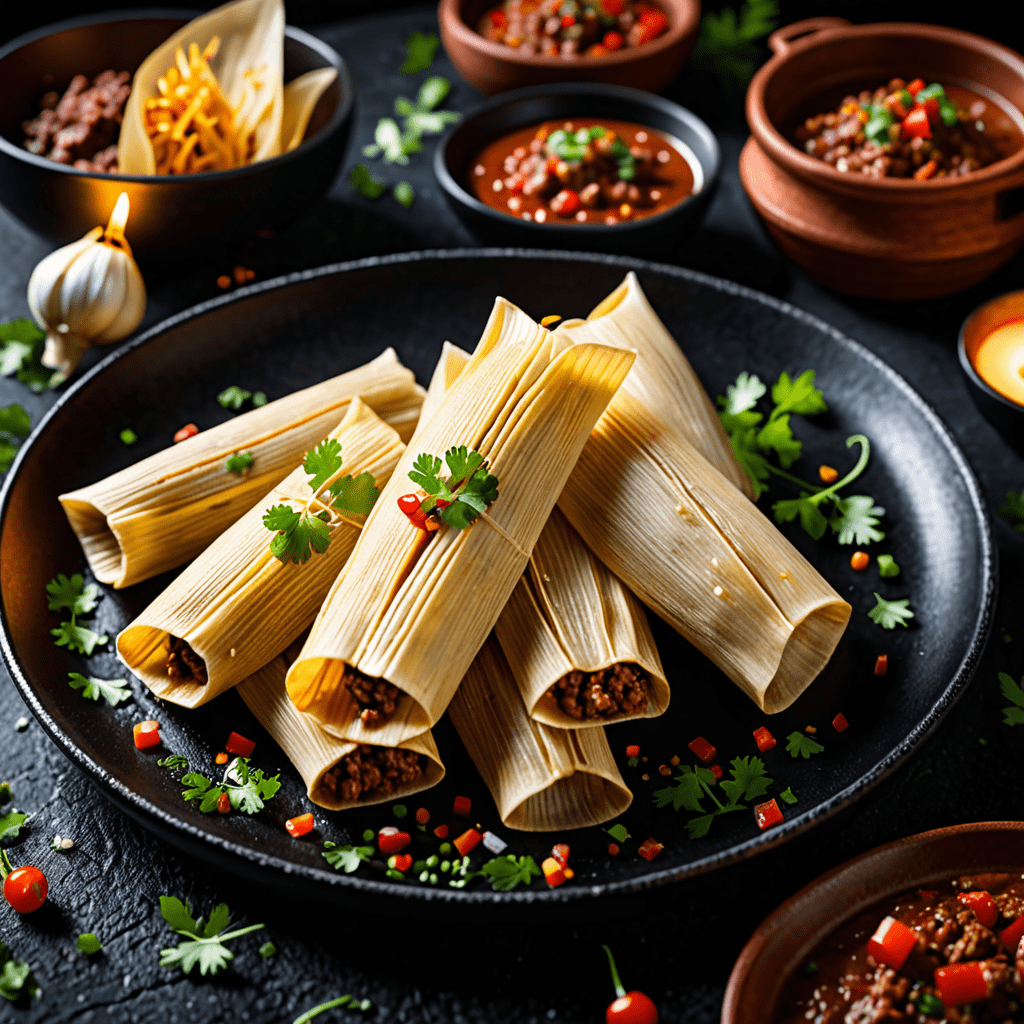 Beef Birria Tamales with a Fusion Flair