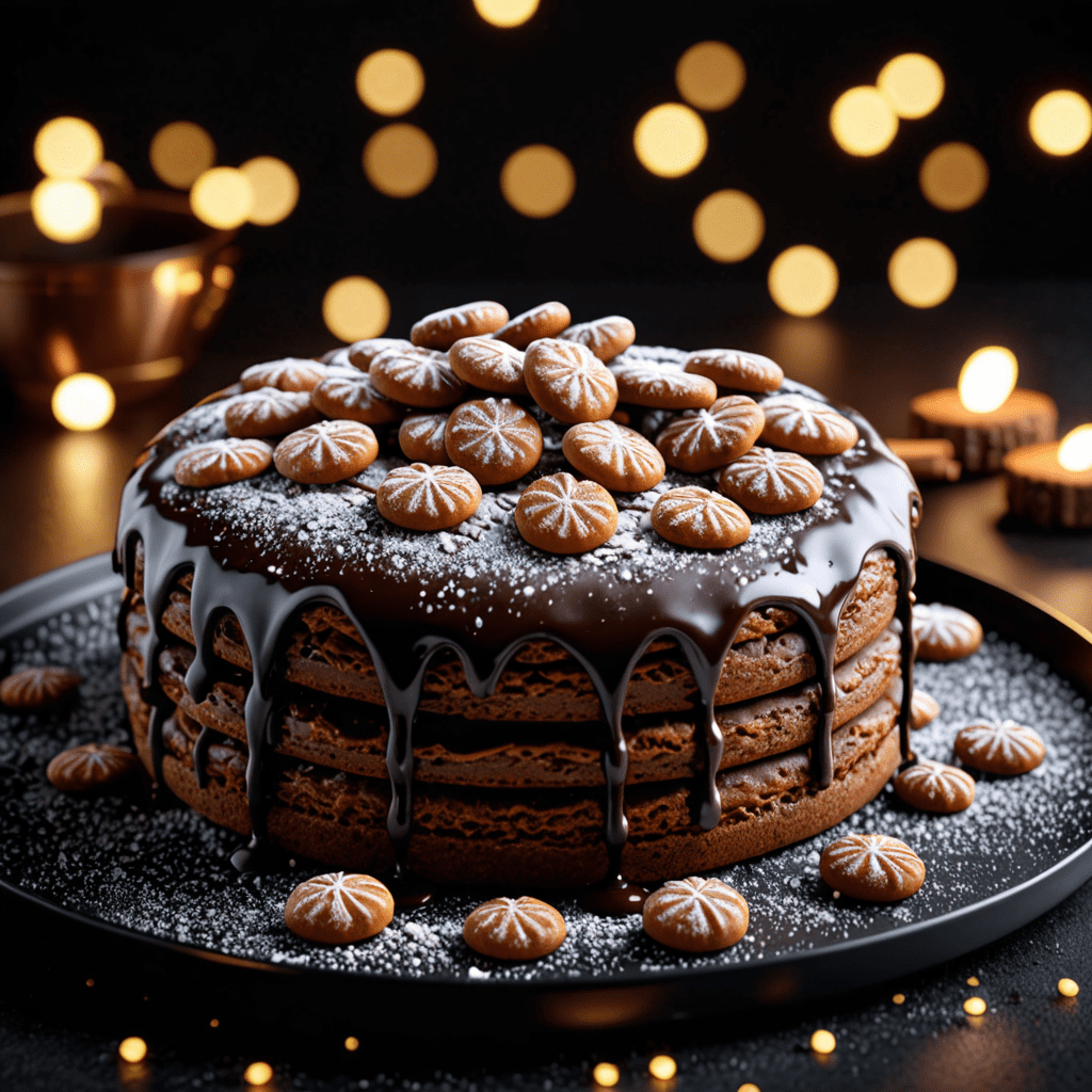 “Indulge in the Delights of a Homemade Lebkuchen Cake”