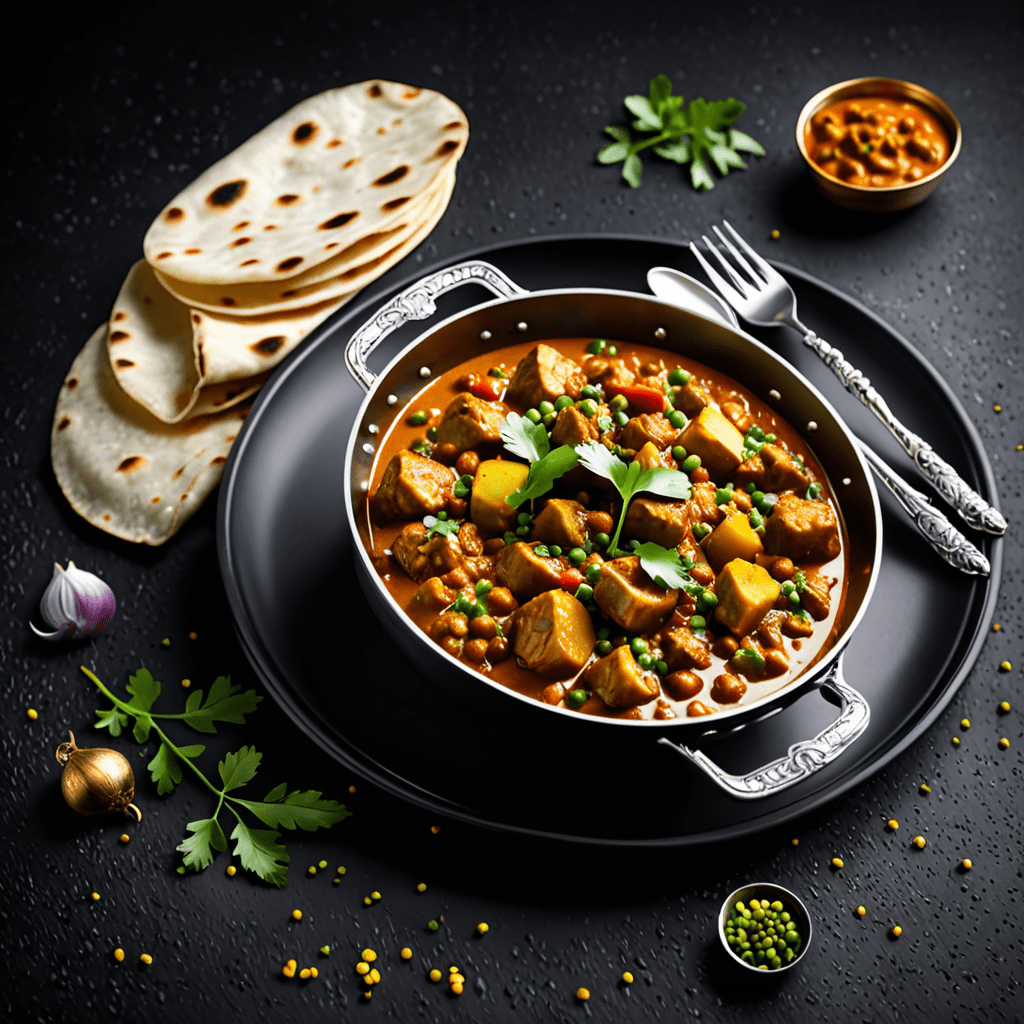 Tasty Aloo Matar Curry Dish
