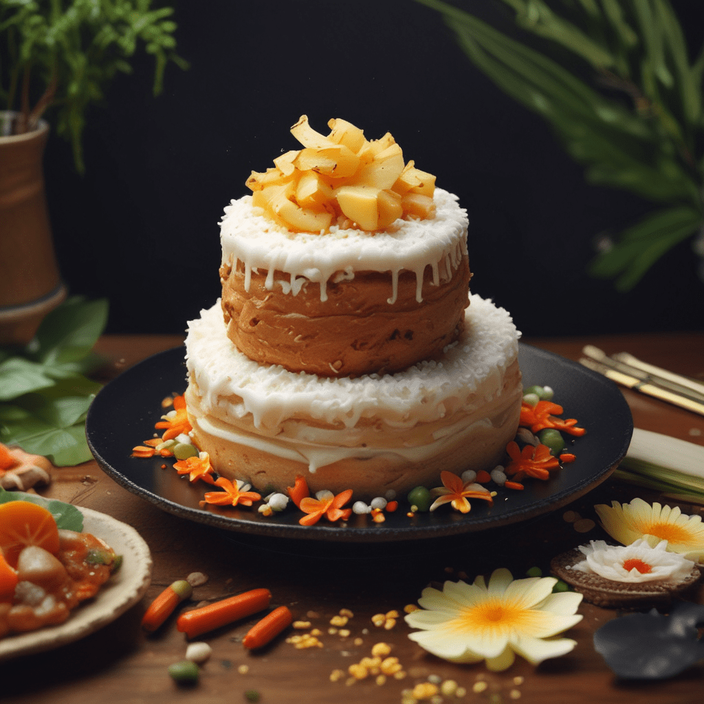 Banh Phu The: Vietnamese Husband and Wife Cake with Coconut Filling
