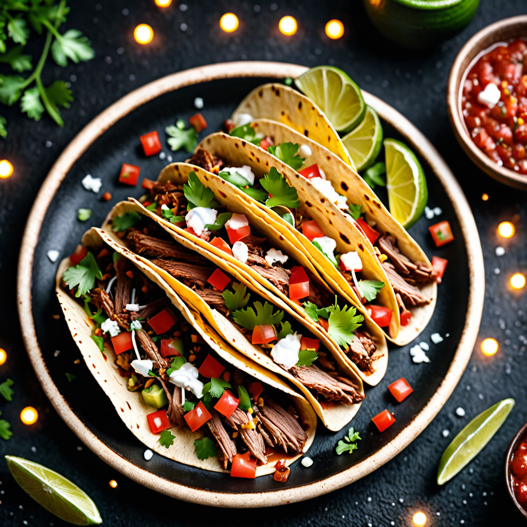 Authentic Carnitas Tacos with Salsa