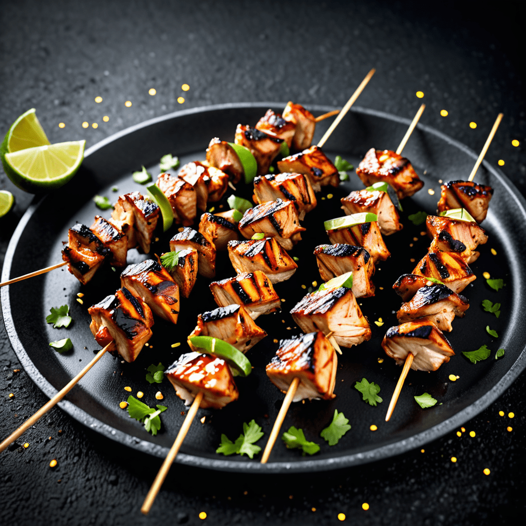 Chipotle-Lime Grilled Chicken Skewers