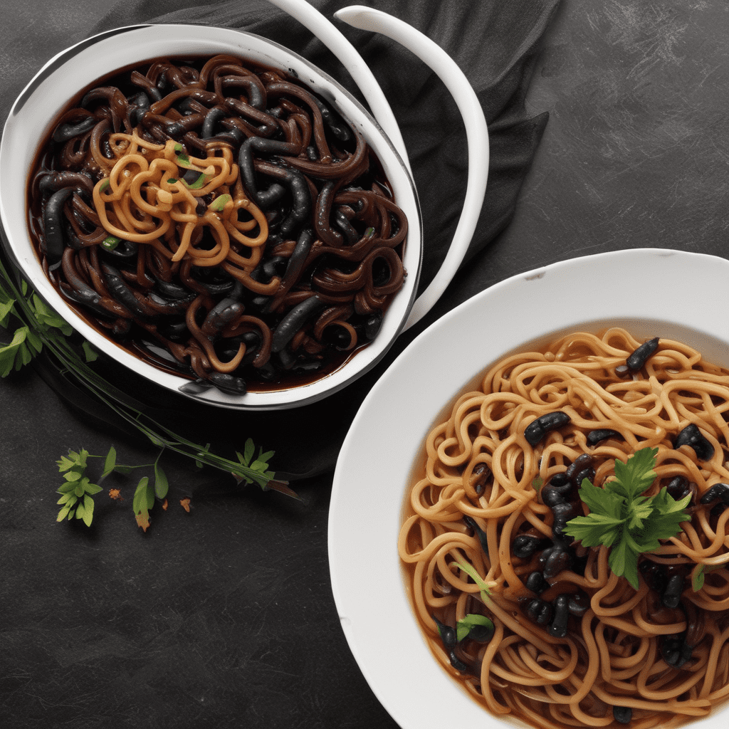 Jajangmyeon: Korean Black Bean Noodles
