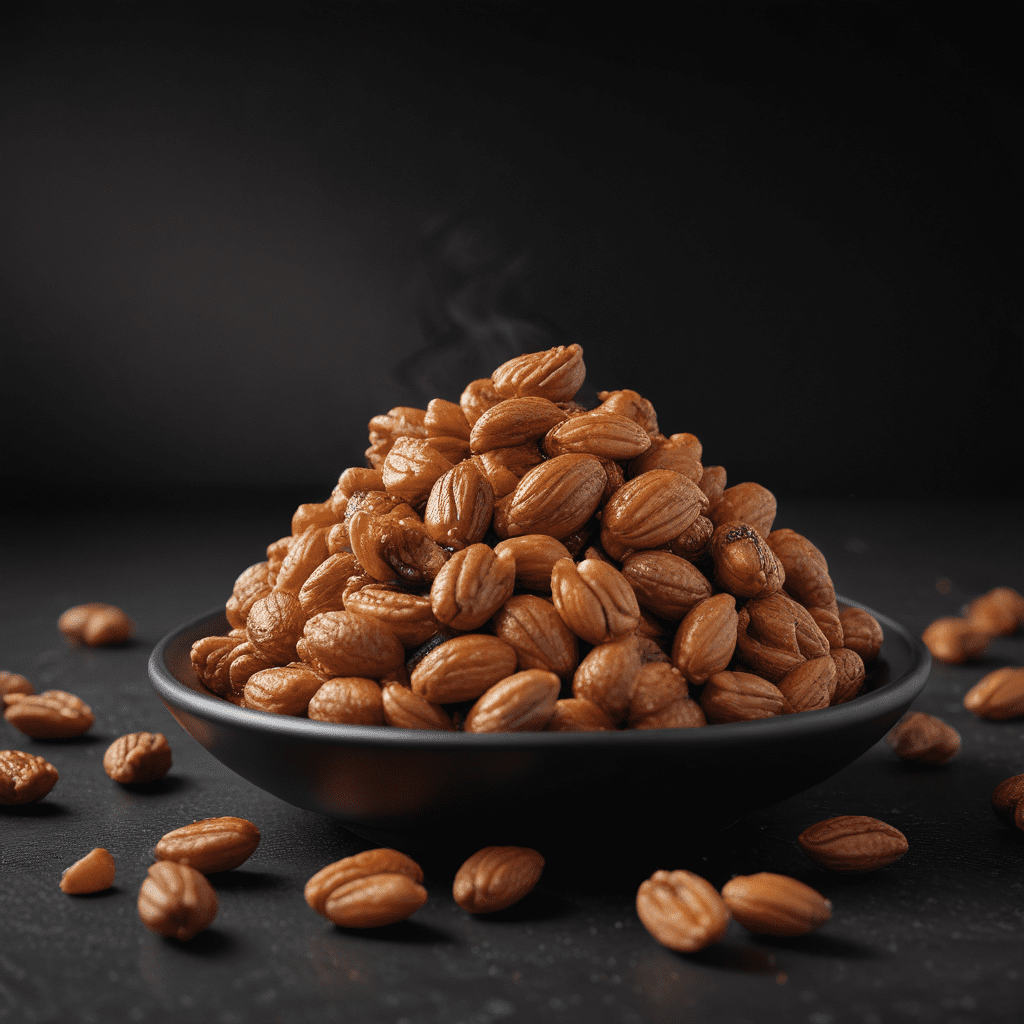 Homemade Moroccan Harissa Spiced Nuts for Snacking