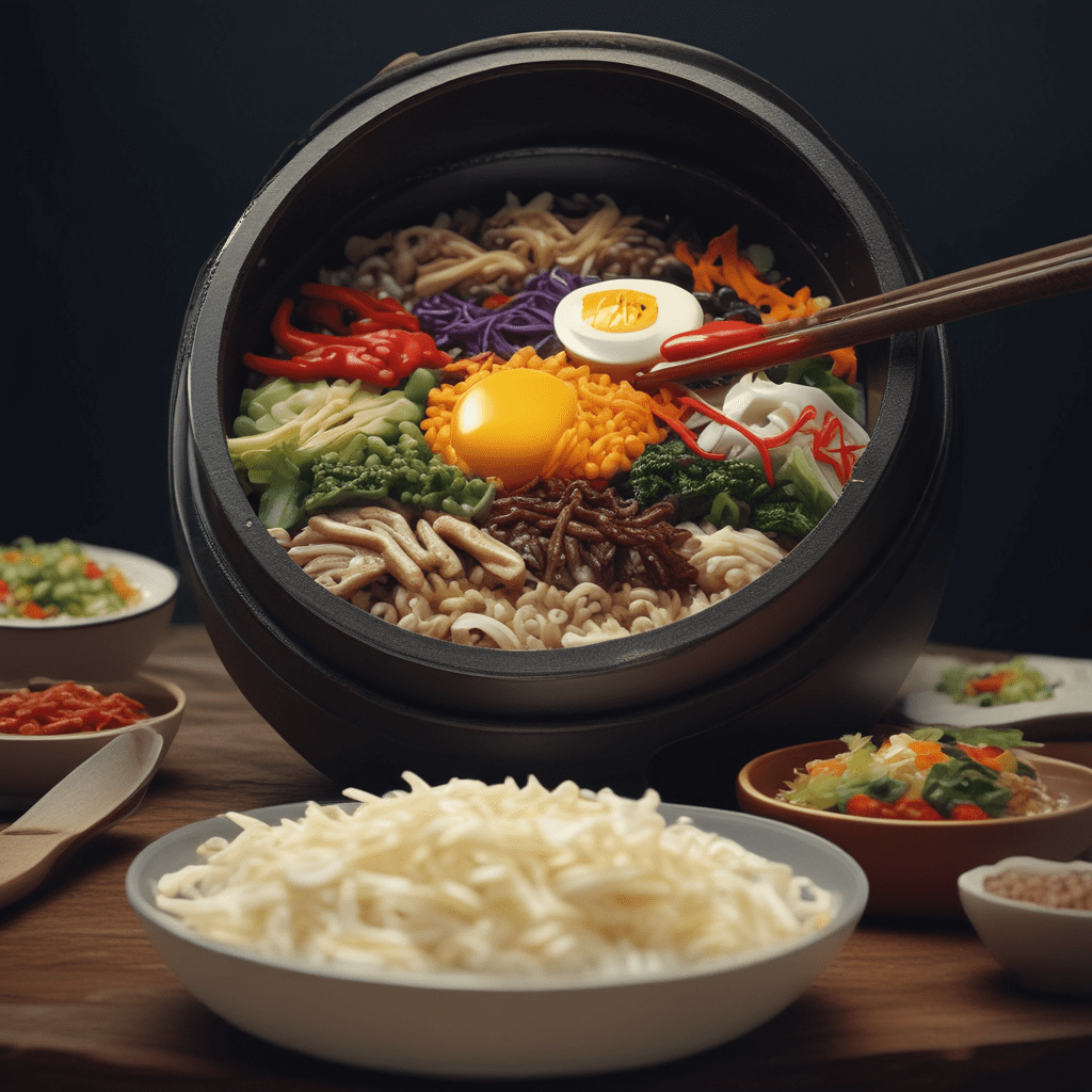 Dolsot Bibimbap: Korean Stone Pot Rice