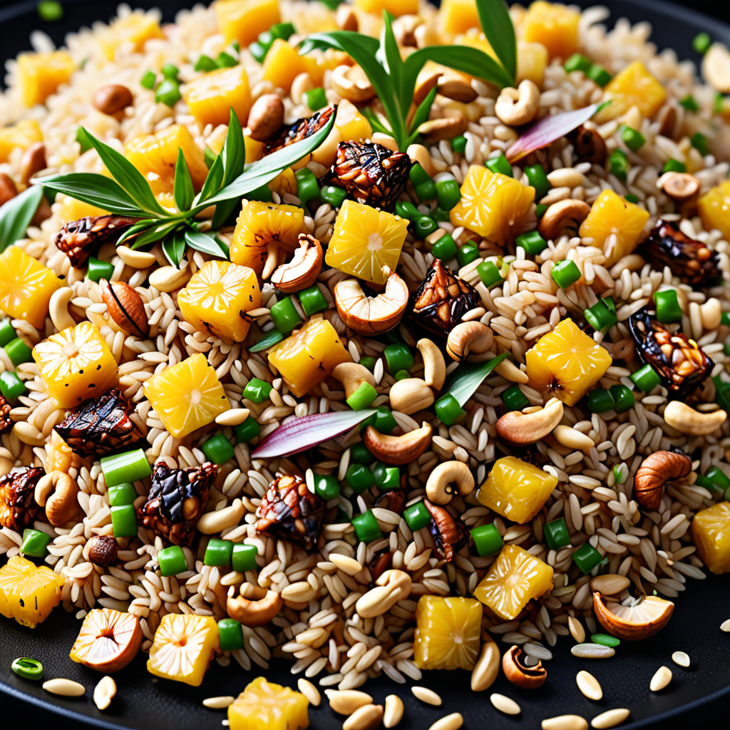 Thai Pineapple Fried Rice with Cashews