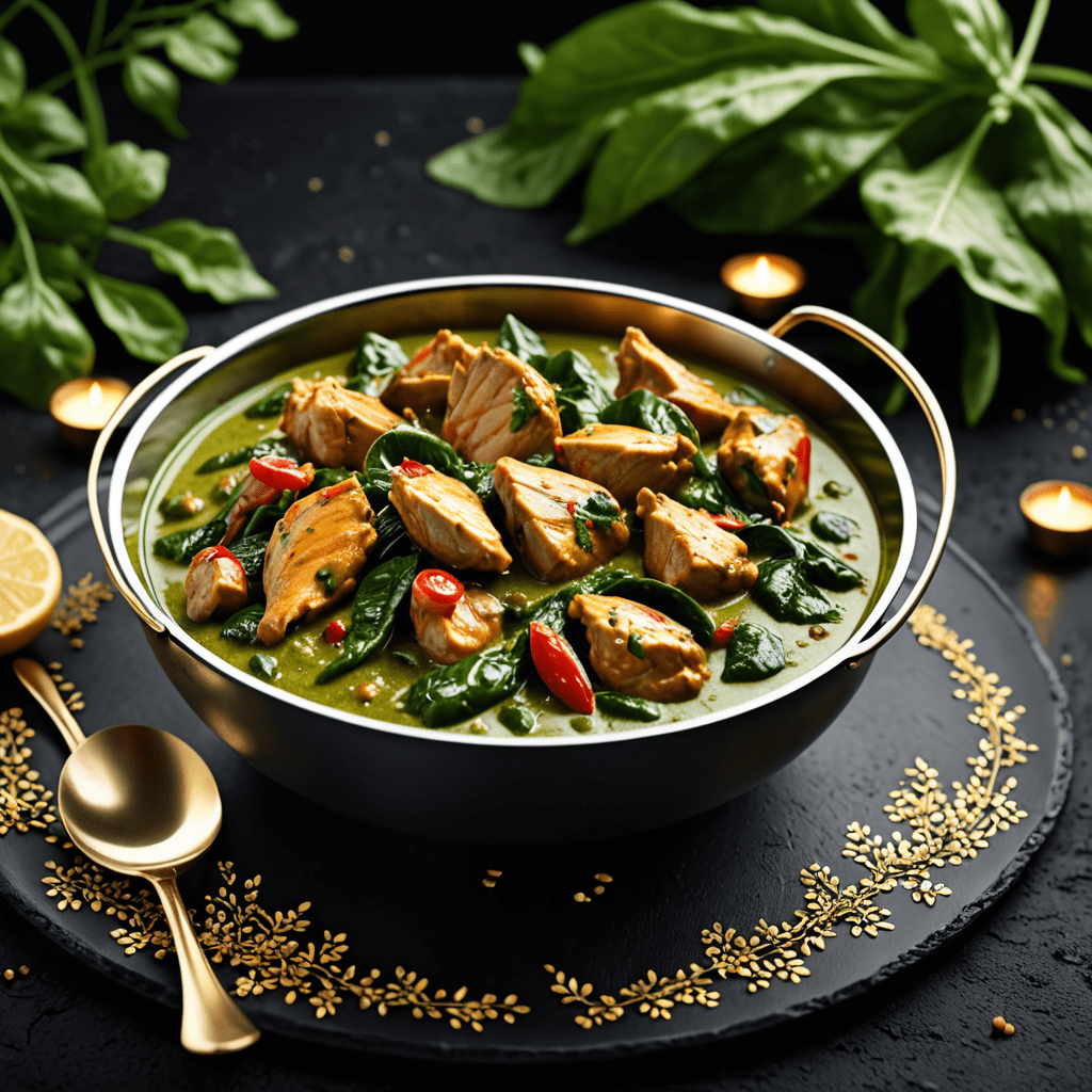 Easy Peasy Palak Chicken Curry