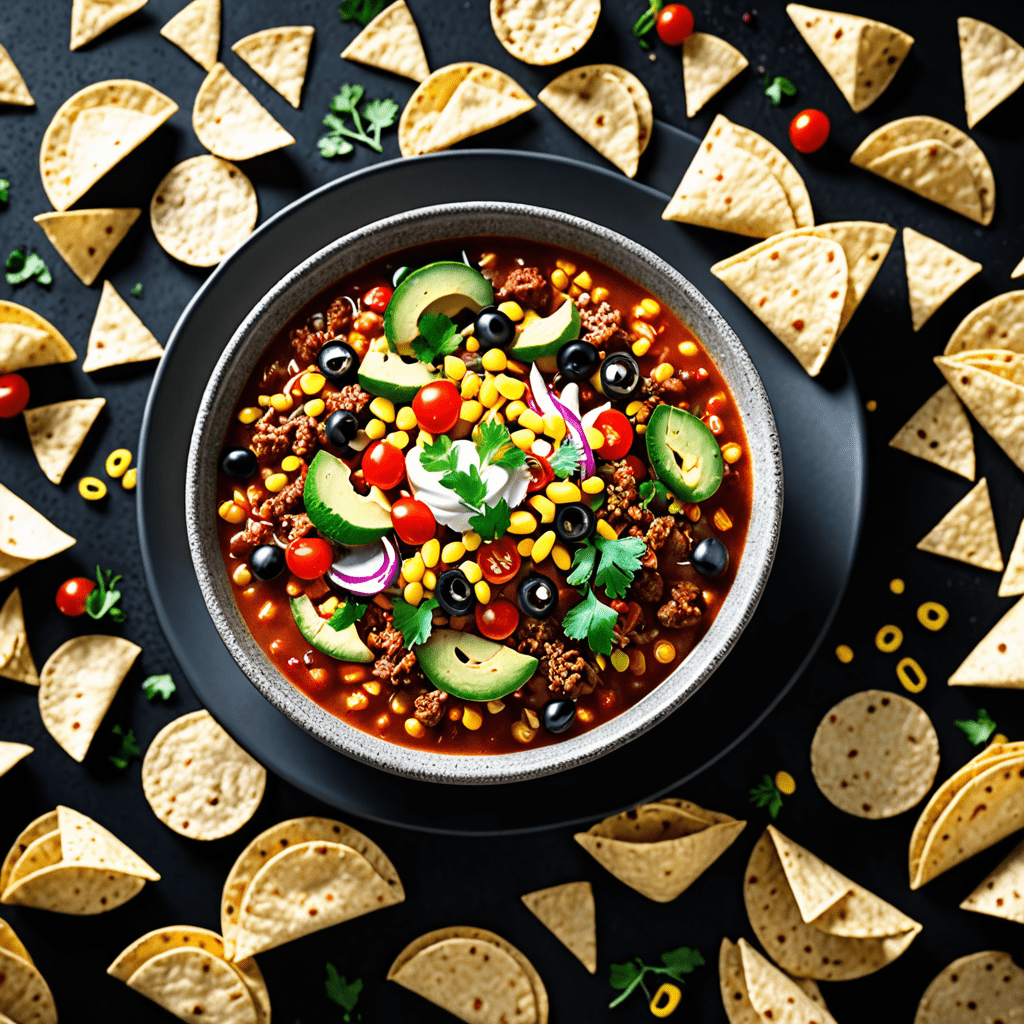 DIY Taco Soup with All the Toppings