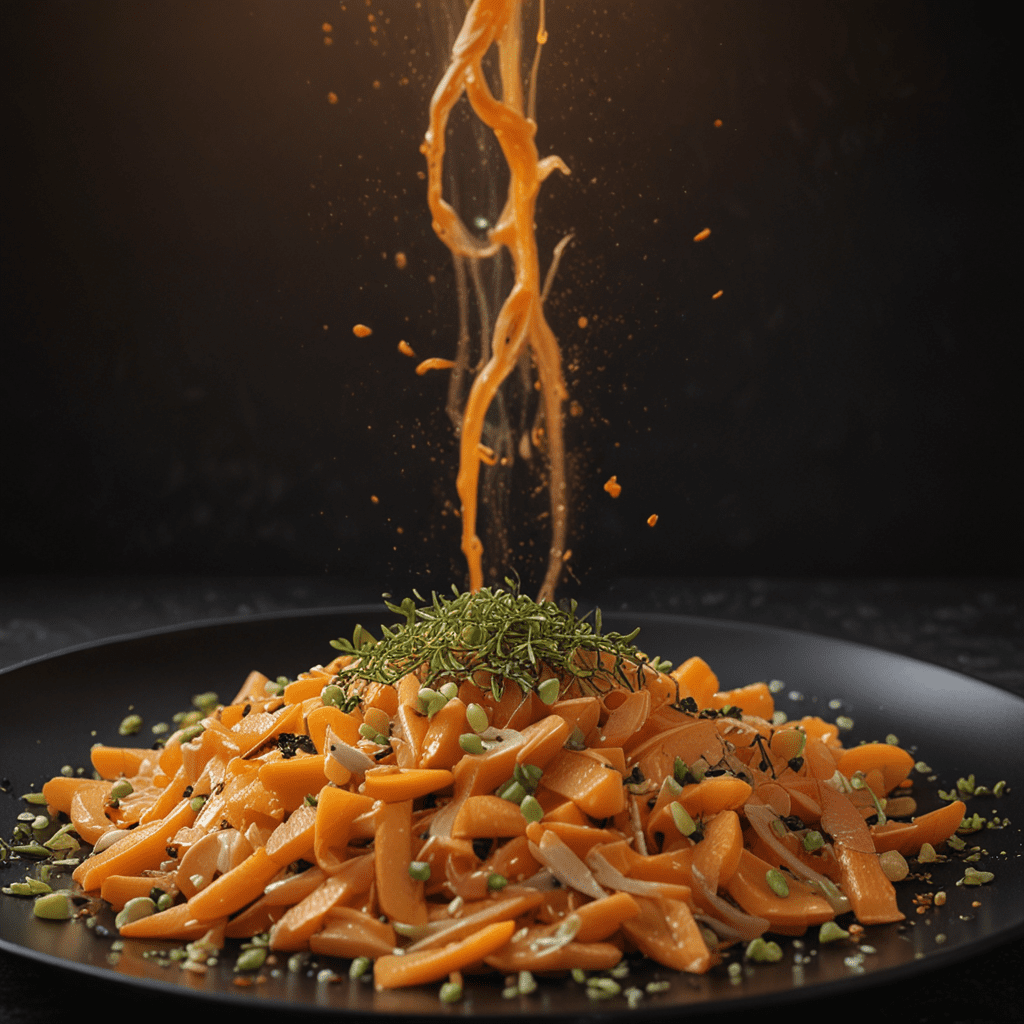 Moroccan Carrot Salad with Orange Blossom Water and Pistachios