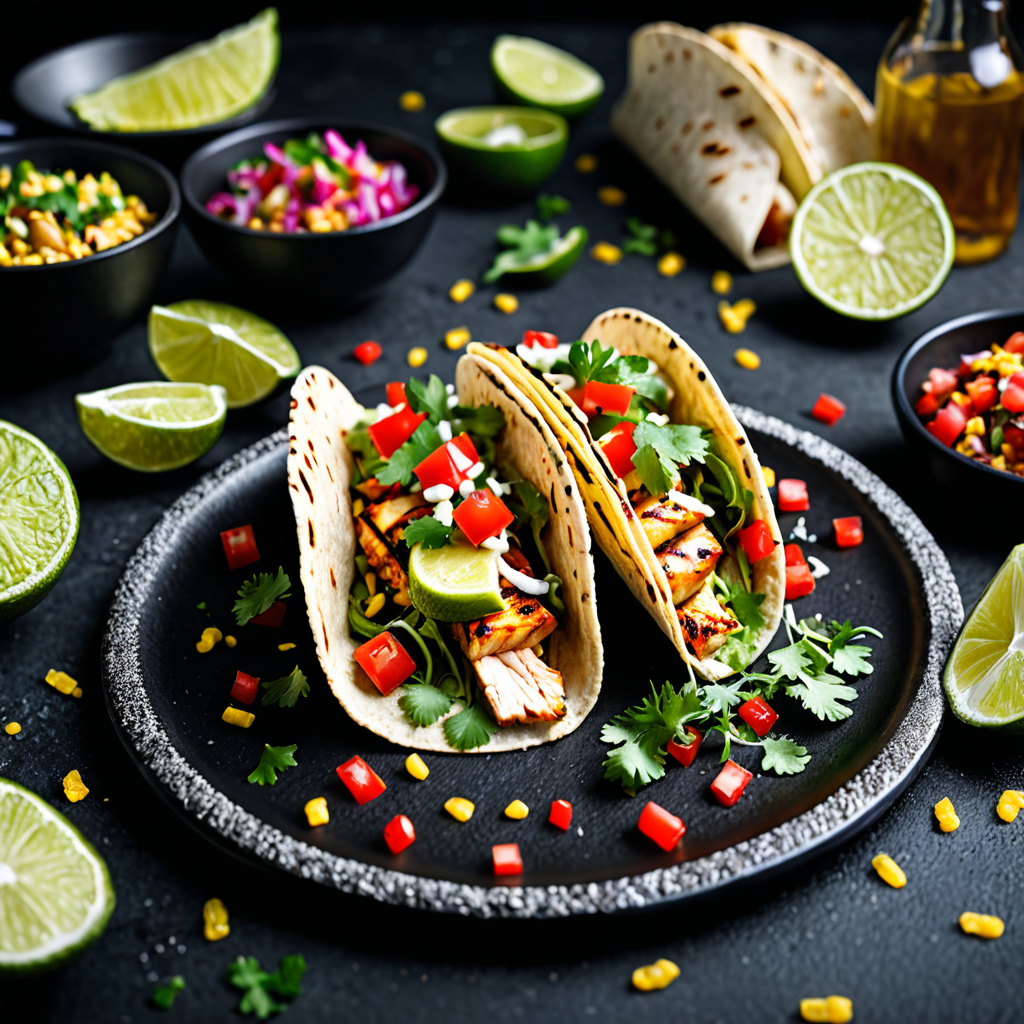 Chipotle Lime Grilled Fish Tacos