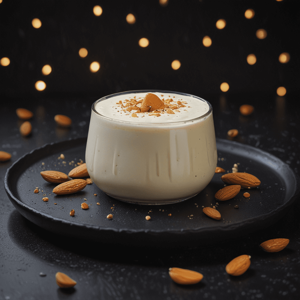 Rich and Creamy Moroccan Almond Milk Pudding (Mhalbi)