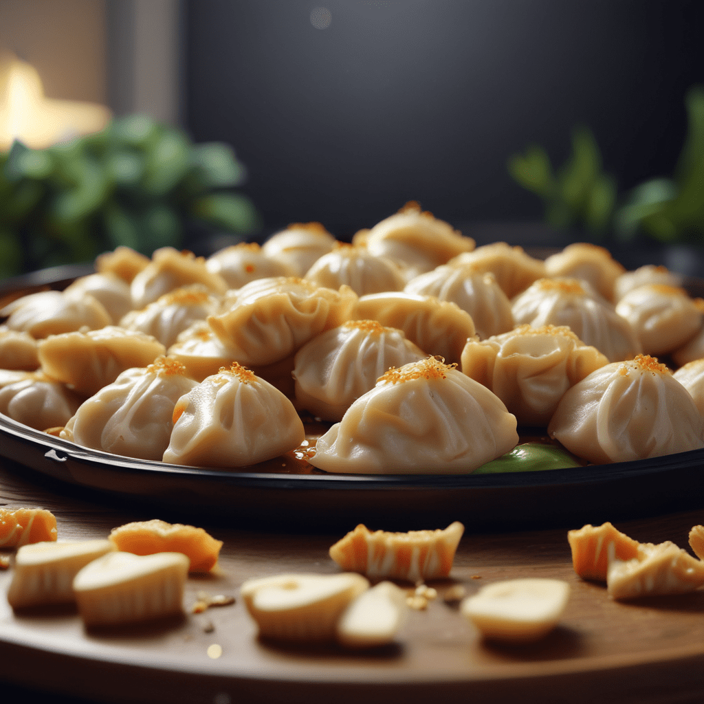 Kimchi Mandu: Kimchi Dumplings with Tofu