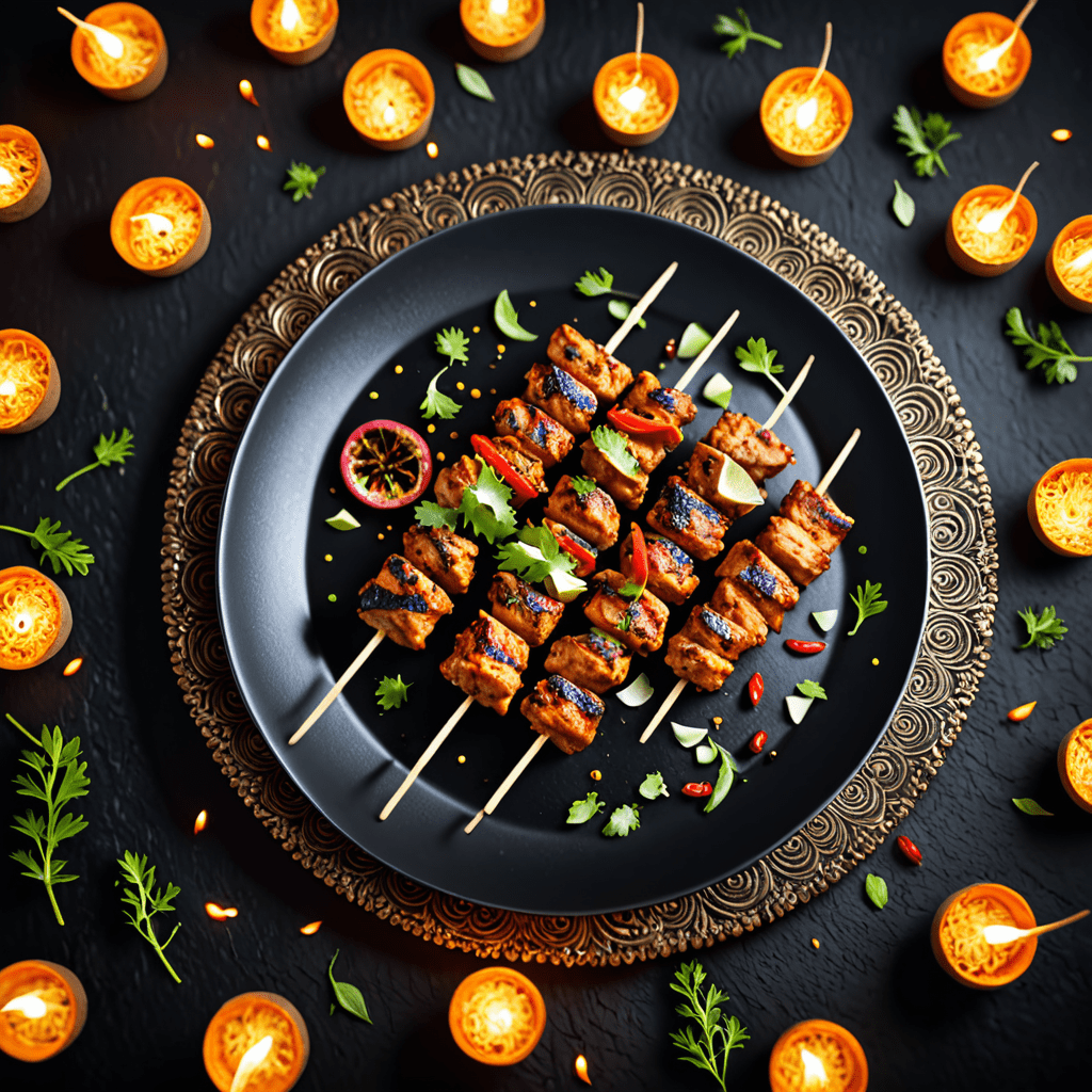Spicy and Tangy Chicken Reshmi Kebab