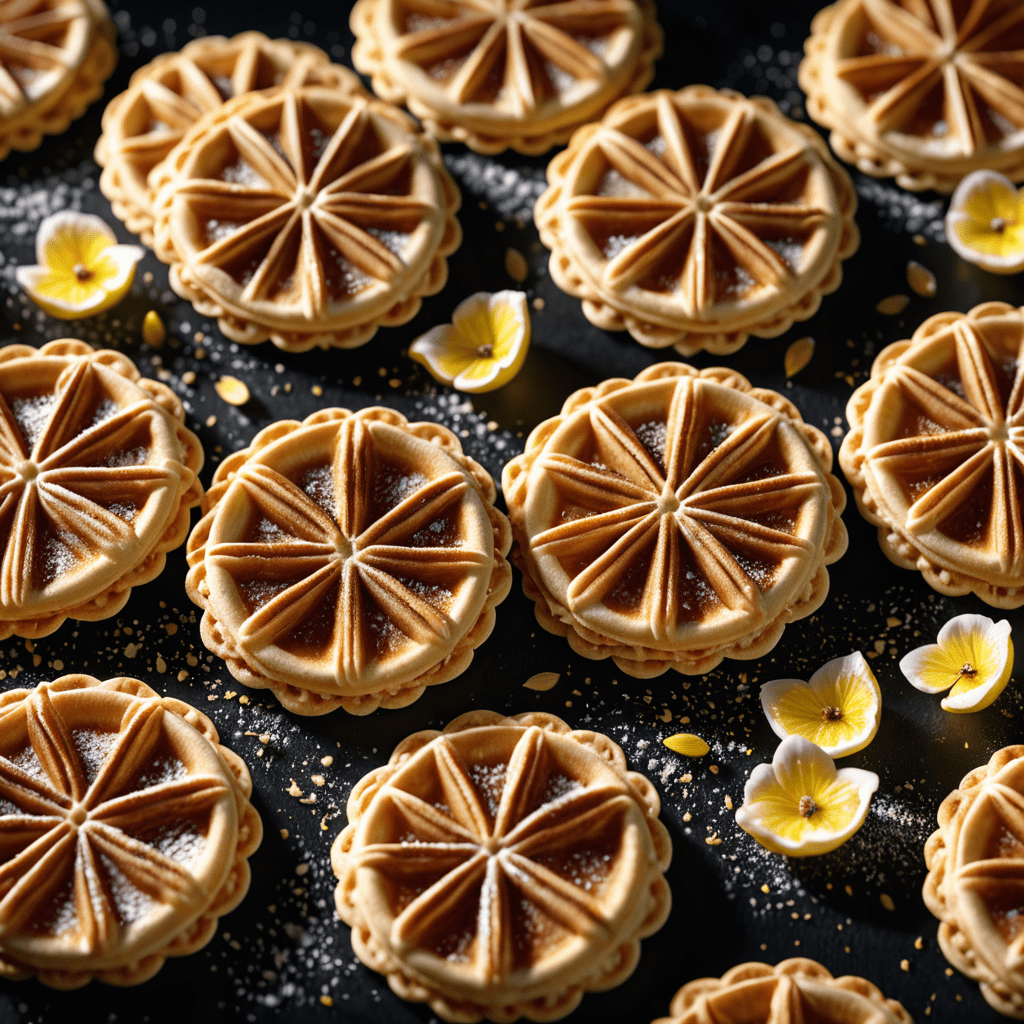 Pizzelle: Thin Italian Waffle Cookies
