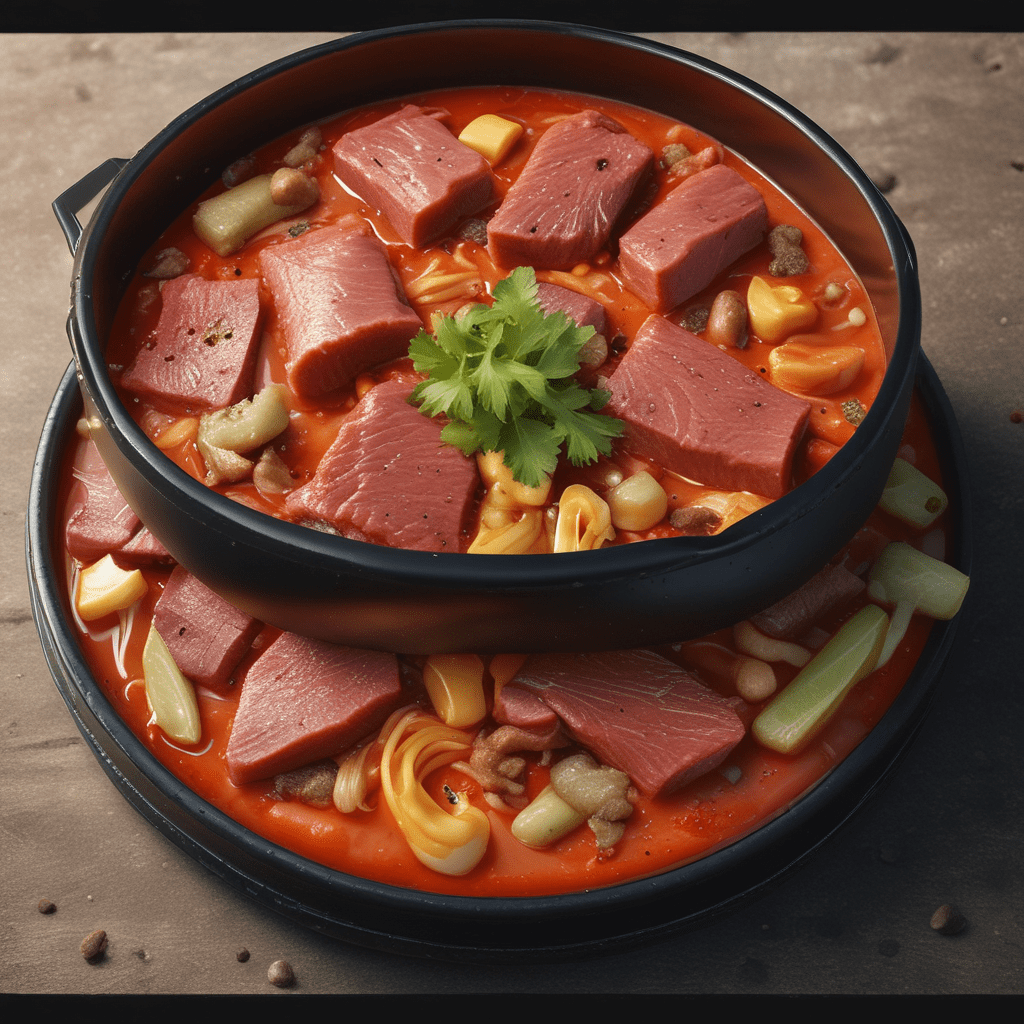 Kimchi Jjigae: Kimchi Stew with Beef