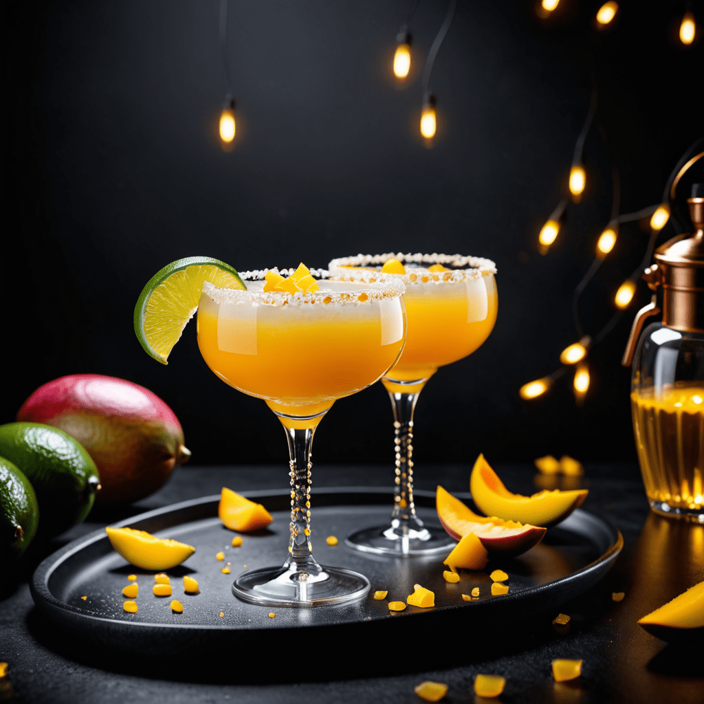 Spicy Mango Margarita for Happy Hour