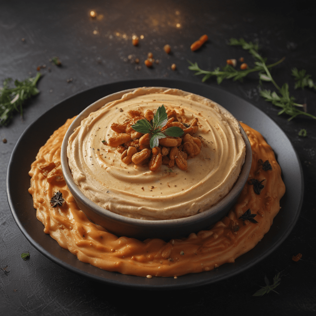 Homemade Moroccan Harissa Hummus for a Spicy Dip