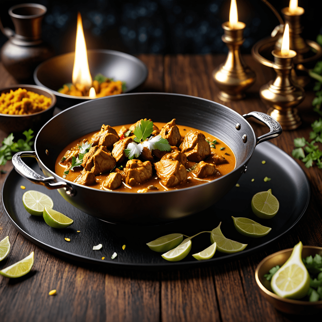 Fragrant Andhra Chicken Curry