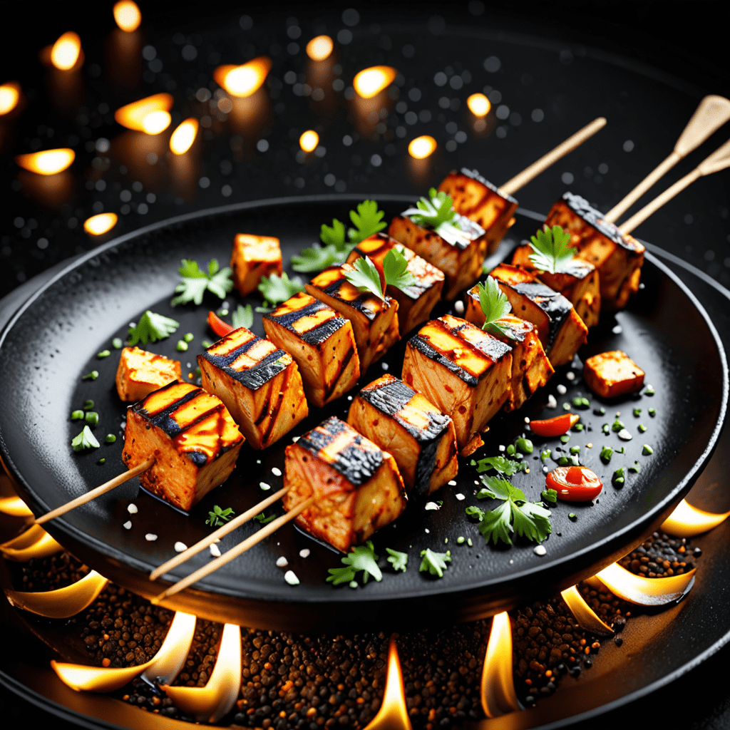 Tangy and Spicy Paneer Tikka
