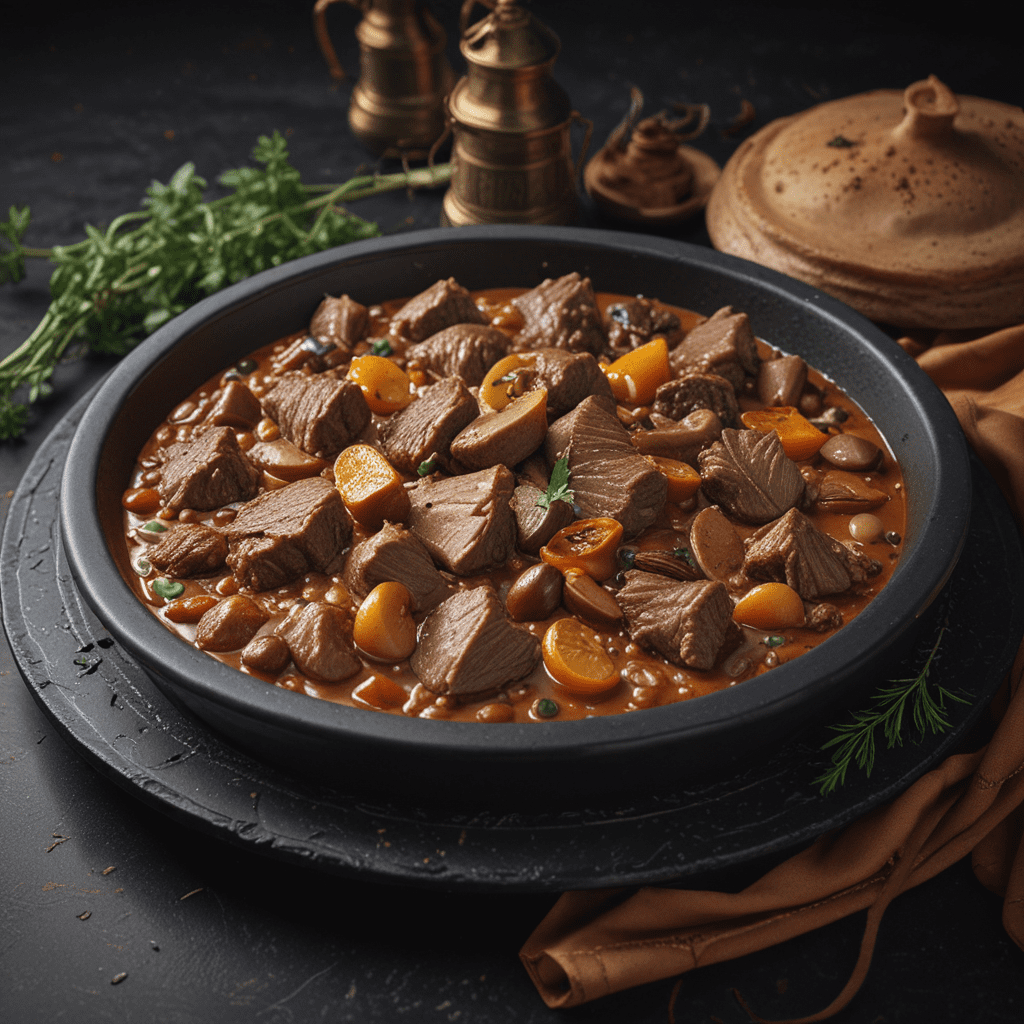 Flavorful Moroccan Lamb Tagine with Dates and Ras el Hanout