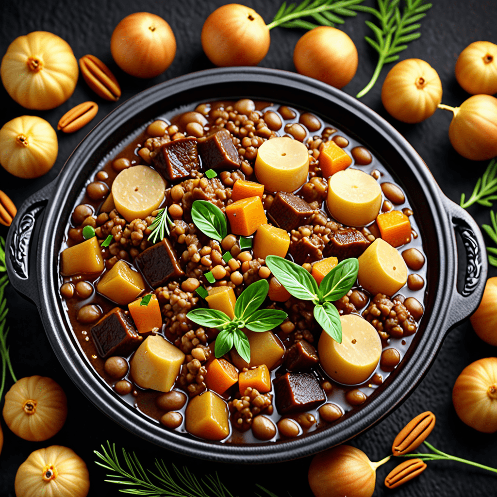 A Hearty and Flavorful Vegetarian Cholent Recipe for an Unforgettable Meal