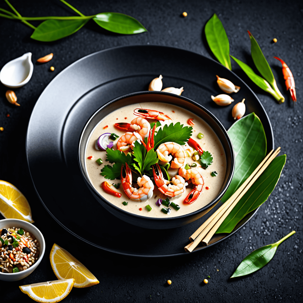 Thai Shrimp Tom Kha Soup with Galangal