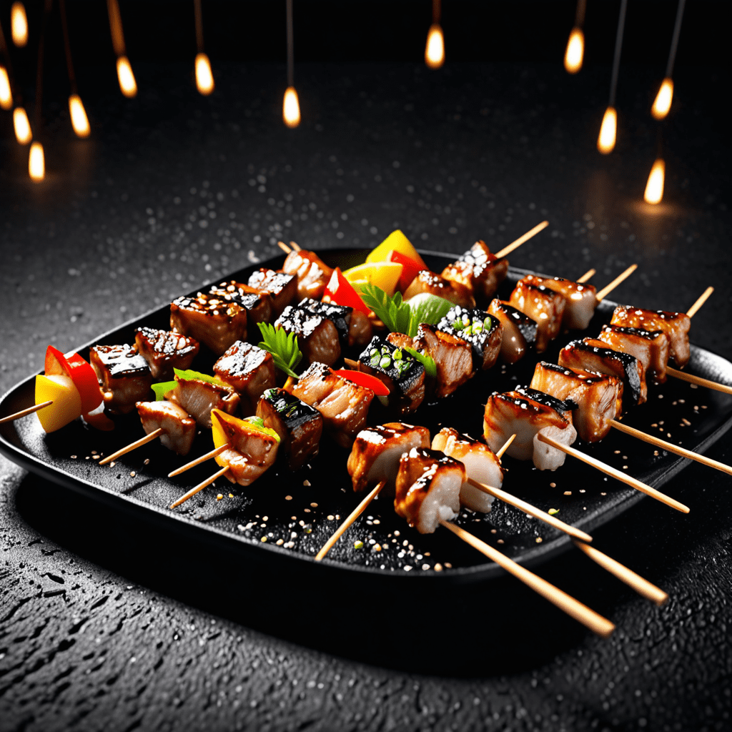 Homemade yakitori skewers for a flavorful appetizer