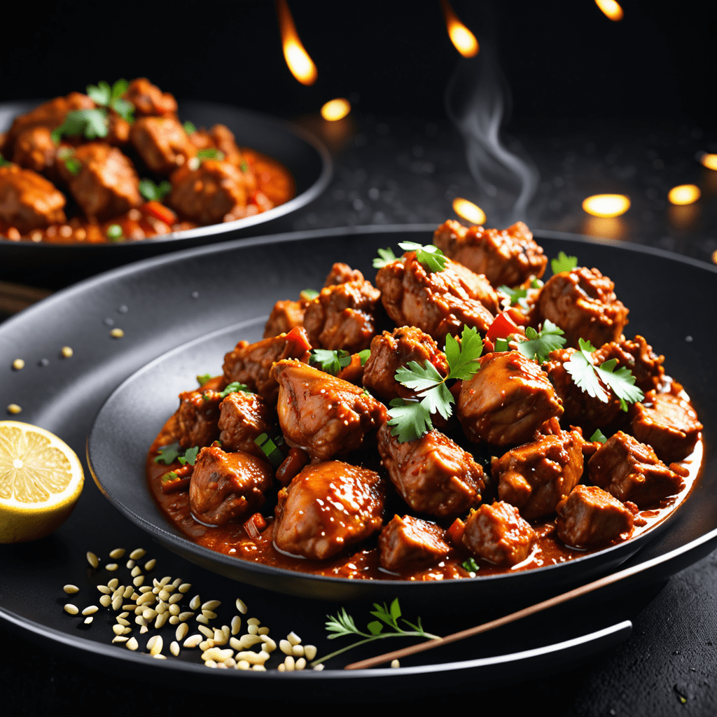 Tangy and Spicy Chicken Vindaloo