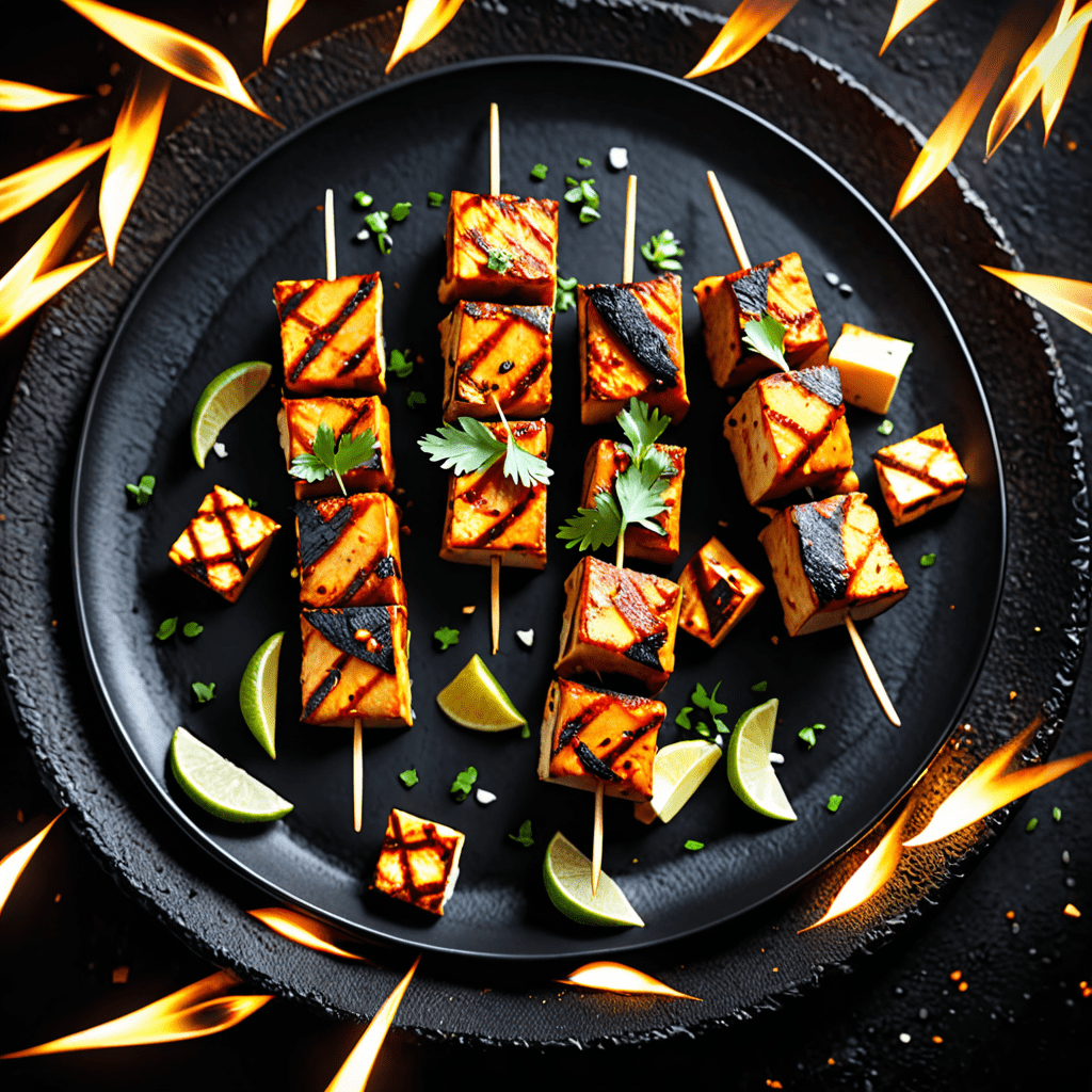 Tangy and Spicy Paneer Tikka
