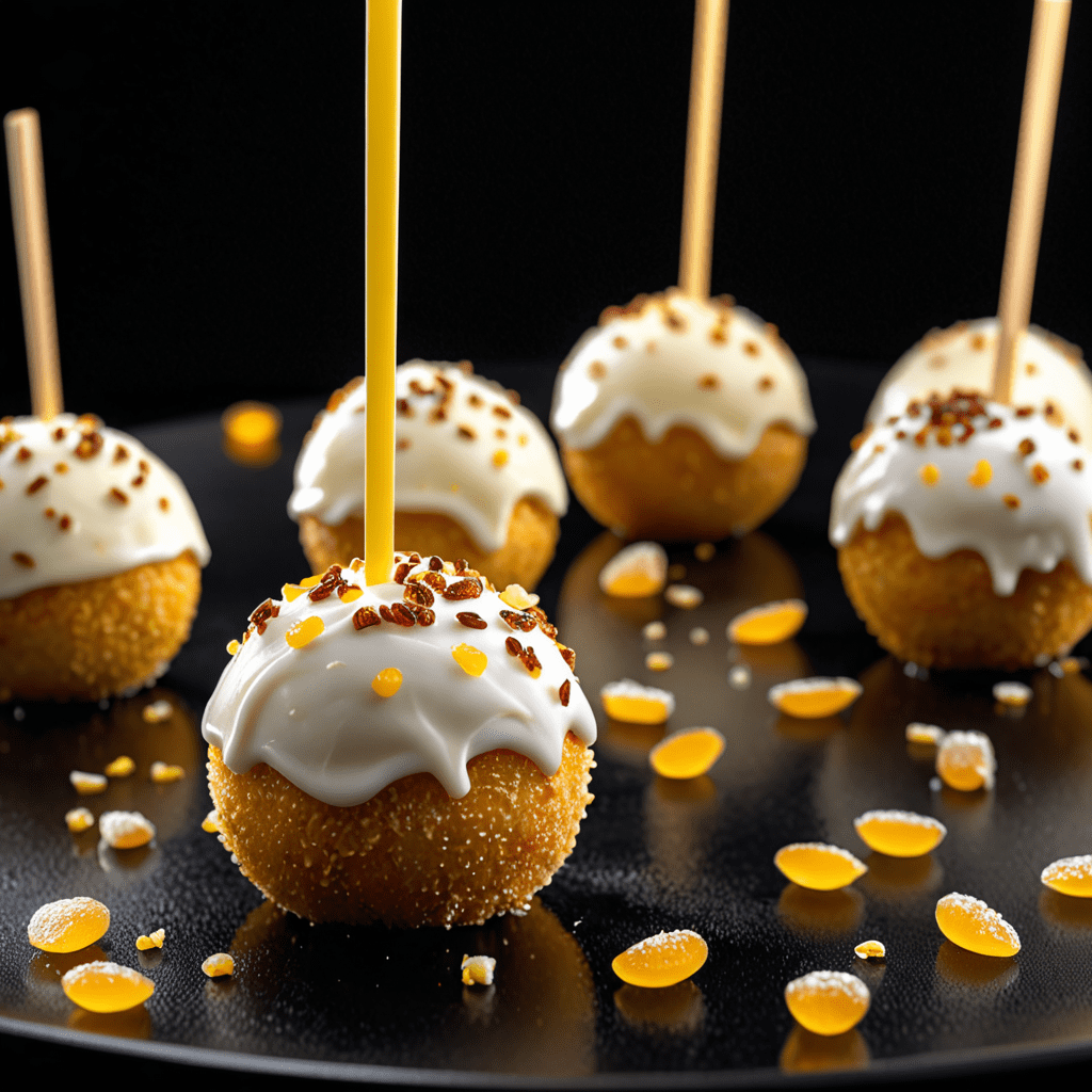 Traditional Tres Leches Cake Pop Bites for Parties