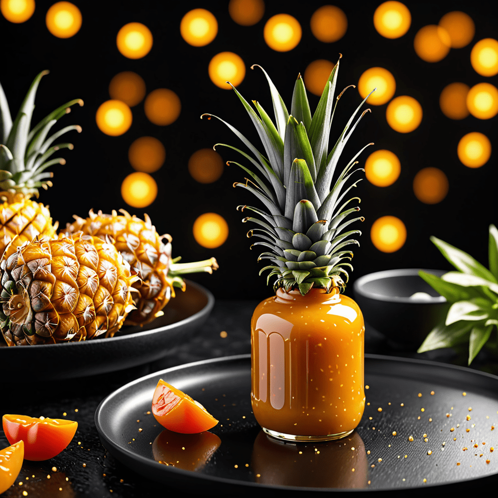 Sizzling Roasted Pineapple Habanero Sauce – A Fiery Tropical Twist!