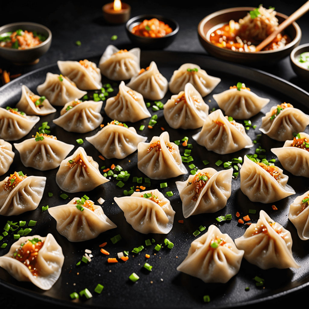 Kimchi Mandu: Kimchi Dumplings