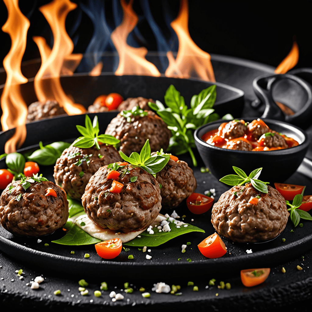 Easy Greek Lamb Meatball Pitas