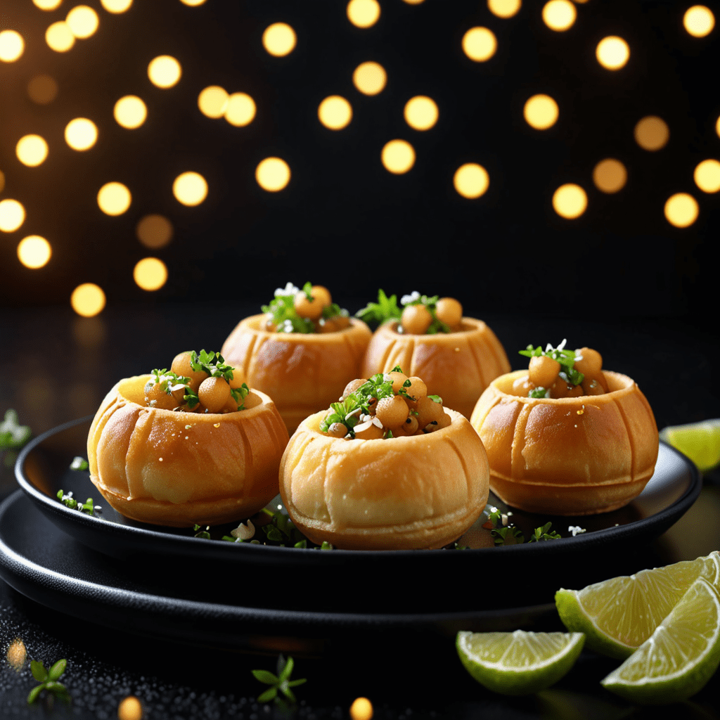 Tangy and Spicy Pani Puri Recipe