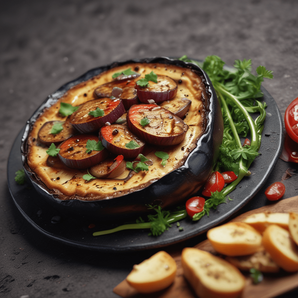 Turkish Style Grilled Eggplant Salad: A Refreshing Side Dish