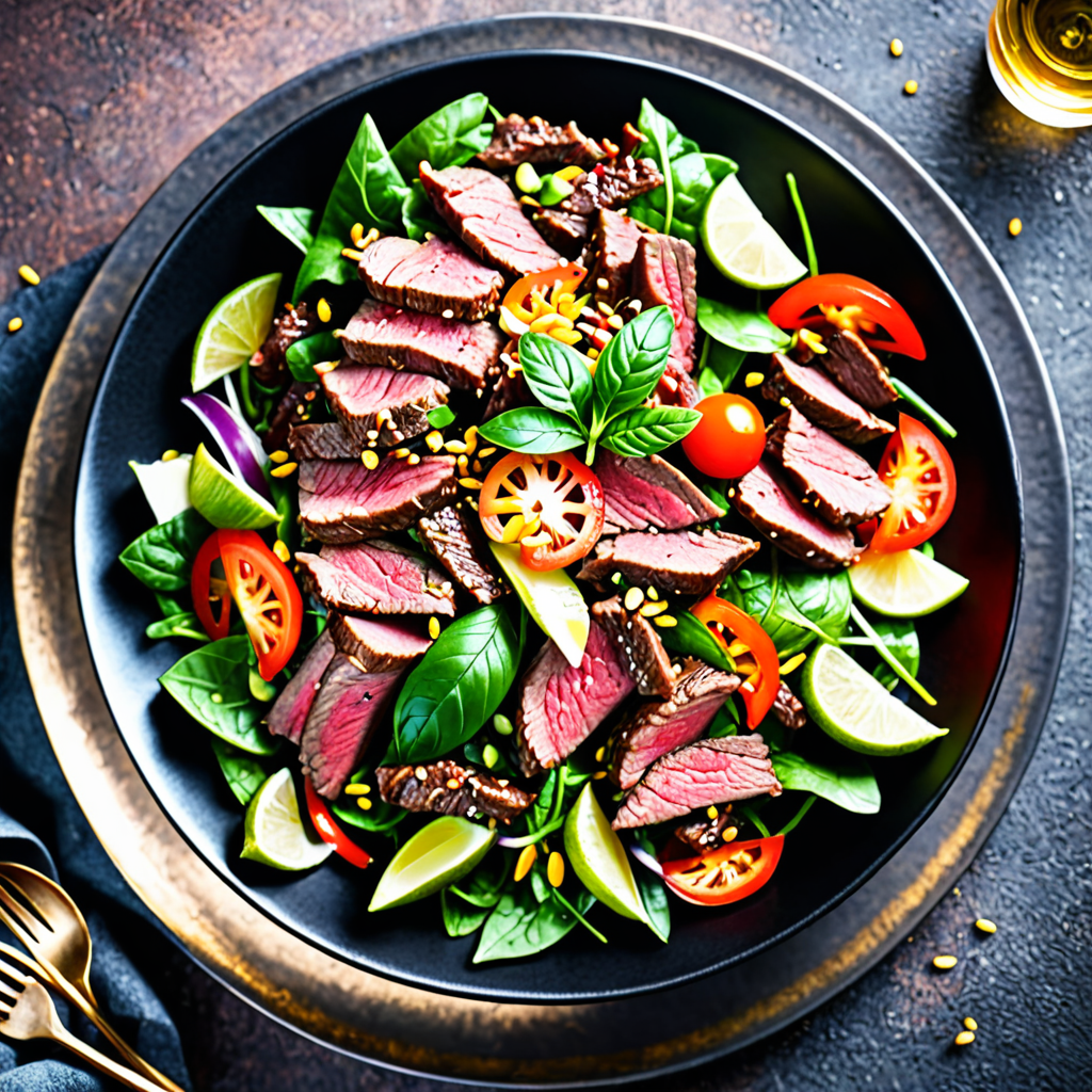 Thai Beef Salad with Spicy Lime Dressing