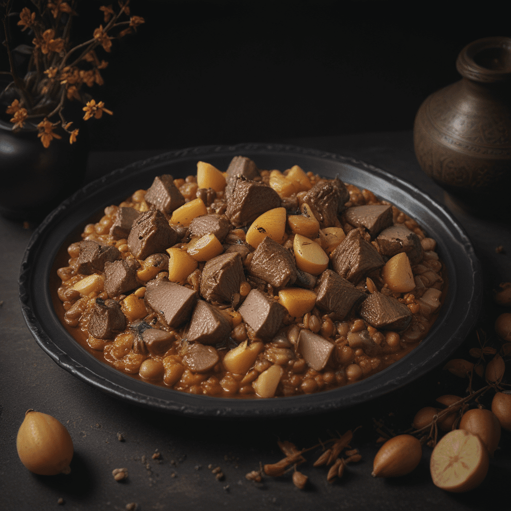 Fragrant Moroccan Lamb Tagine with Quinces and Cinnamon