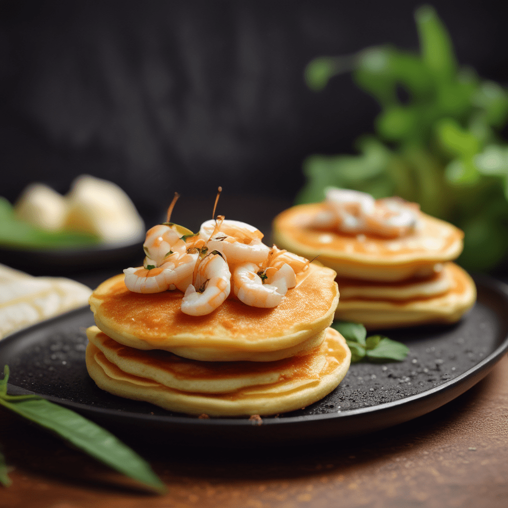 Banh Khot: Vietnamese Mini Savory Coconut Pancakes with Shrimp
