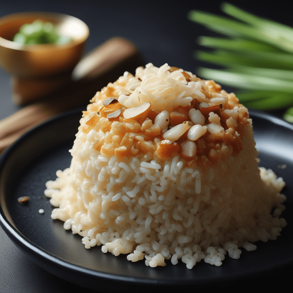 Xoi Xeo: Vietnamese Sticky Rice with Mung Bean and Fried Shallots