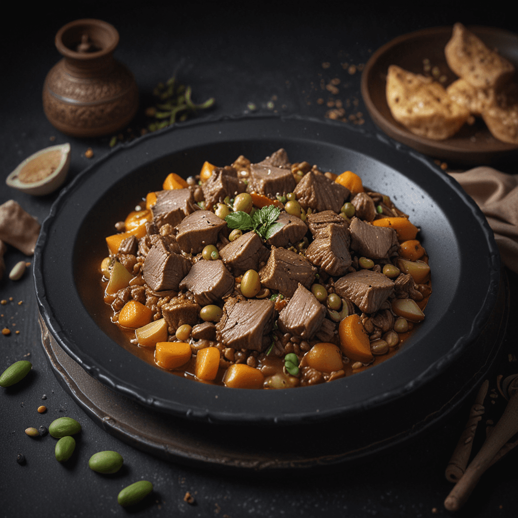 Fragrant Moroccan Lamb Tagine with Apricots and Pistachios