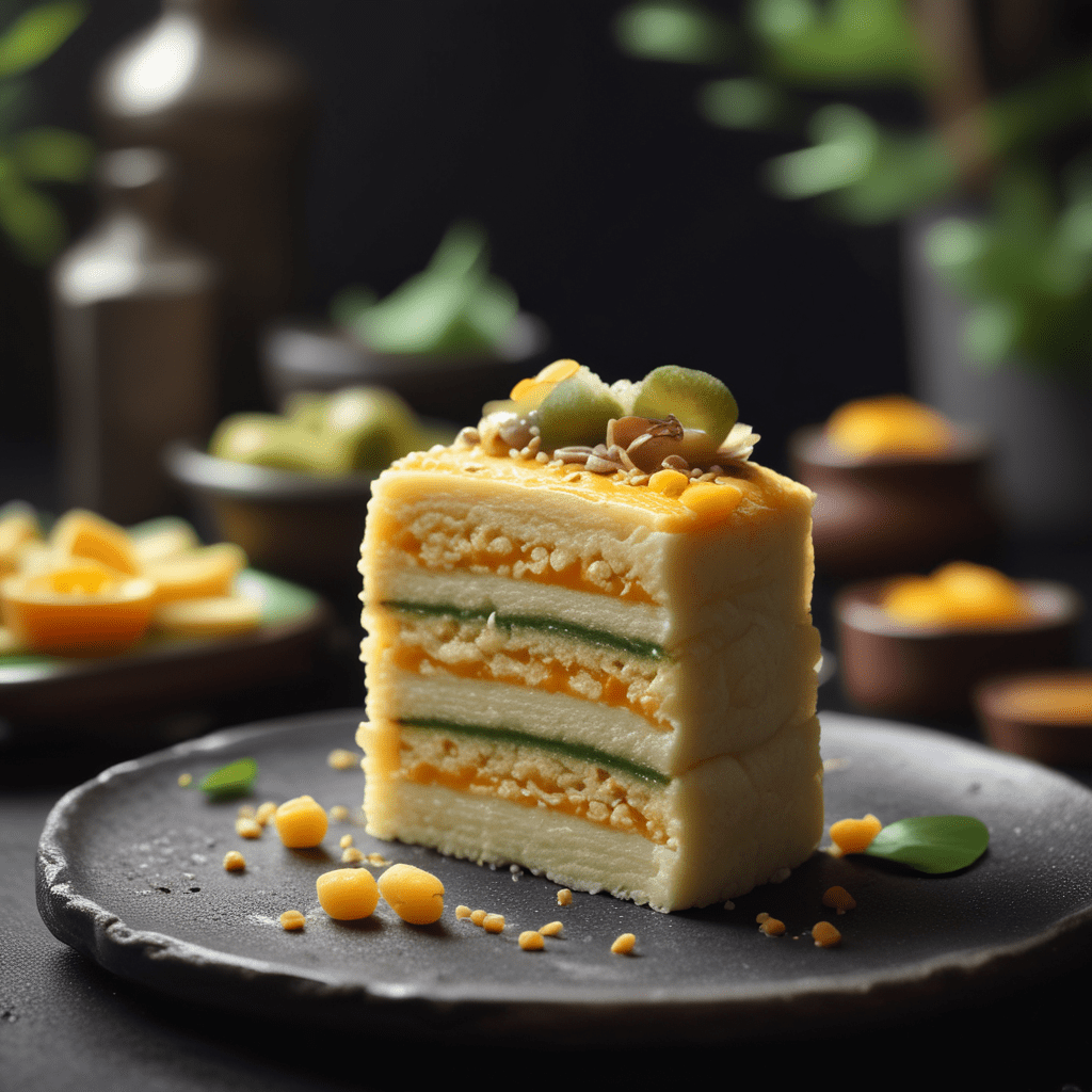Banh Da Lon: Vietnamese Steamed Layer Cake with Mung Bean