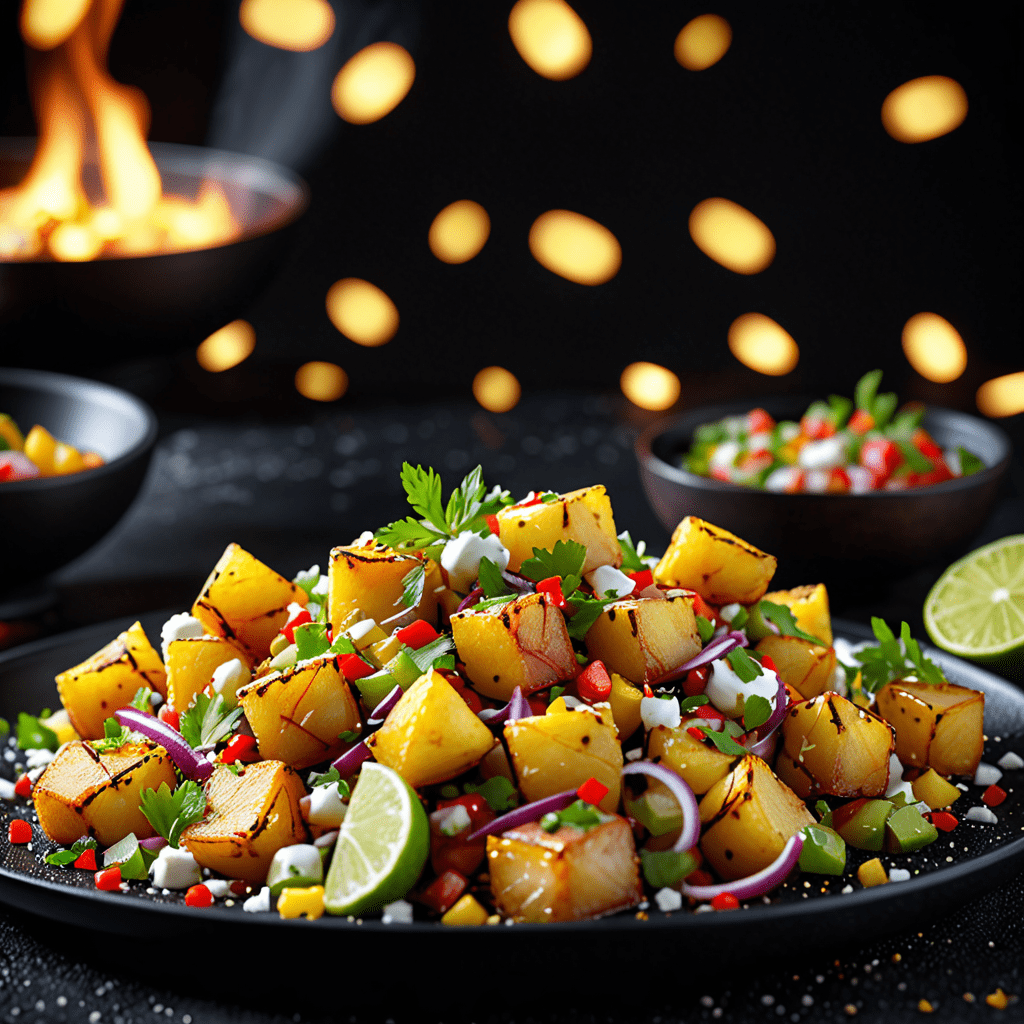 Tangy and Spicy Aloo Chaat