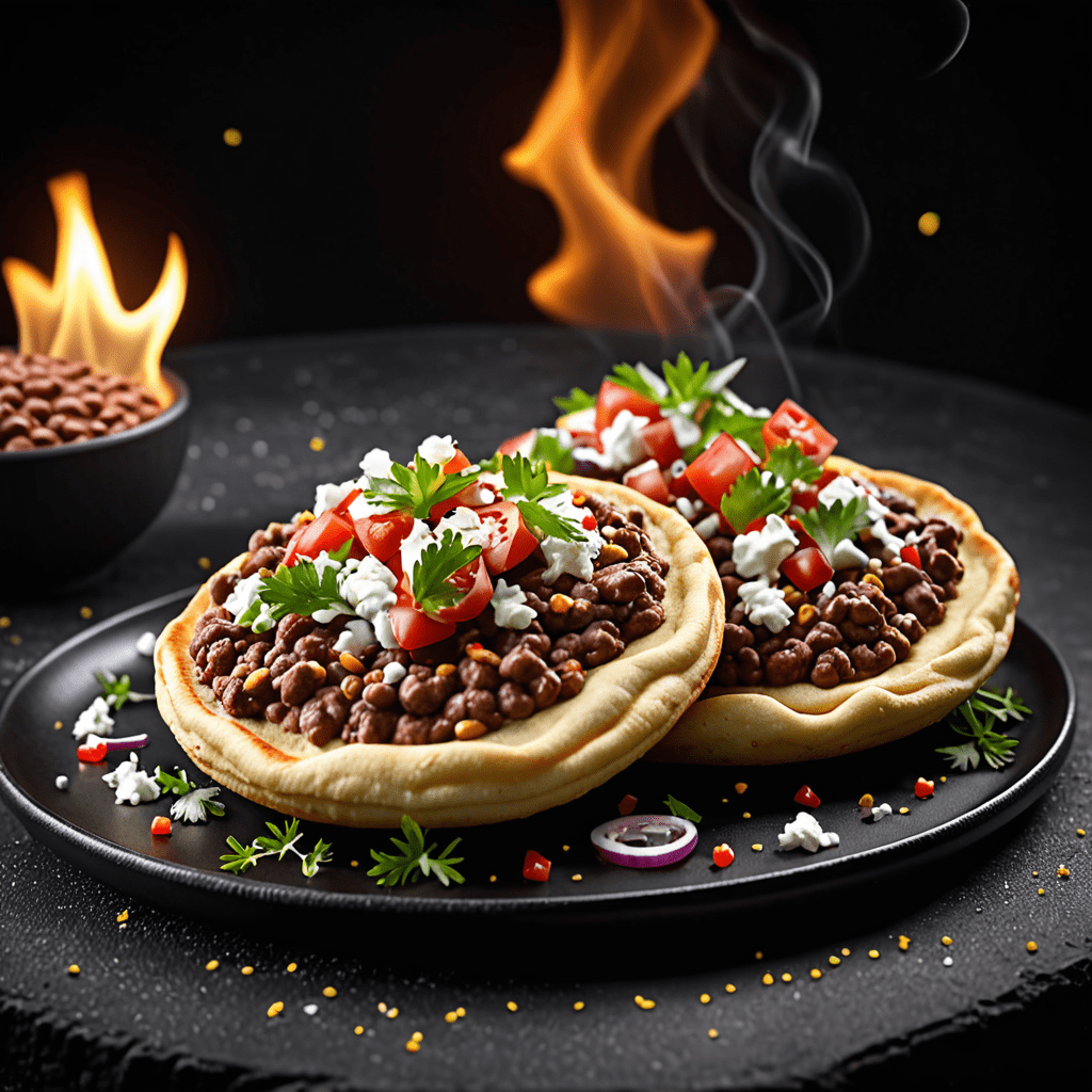 Authentic Sopes with Refried Beans