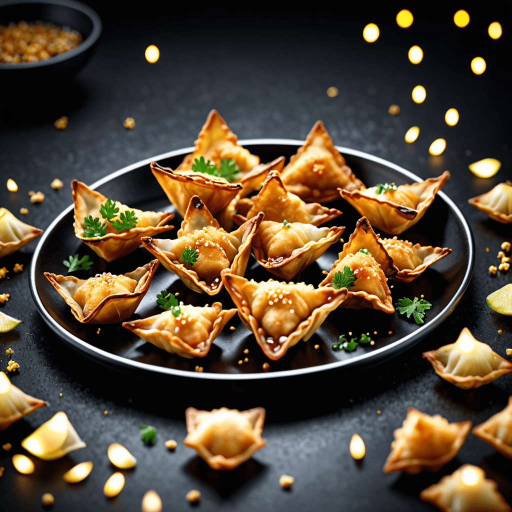 Crispy Fried Wontons: Crunchy Appetizers with a Flavorful Filling