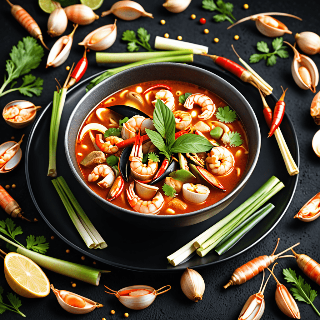 Tom Yum Goong: Hot and Sour Thai Soup