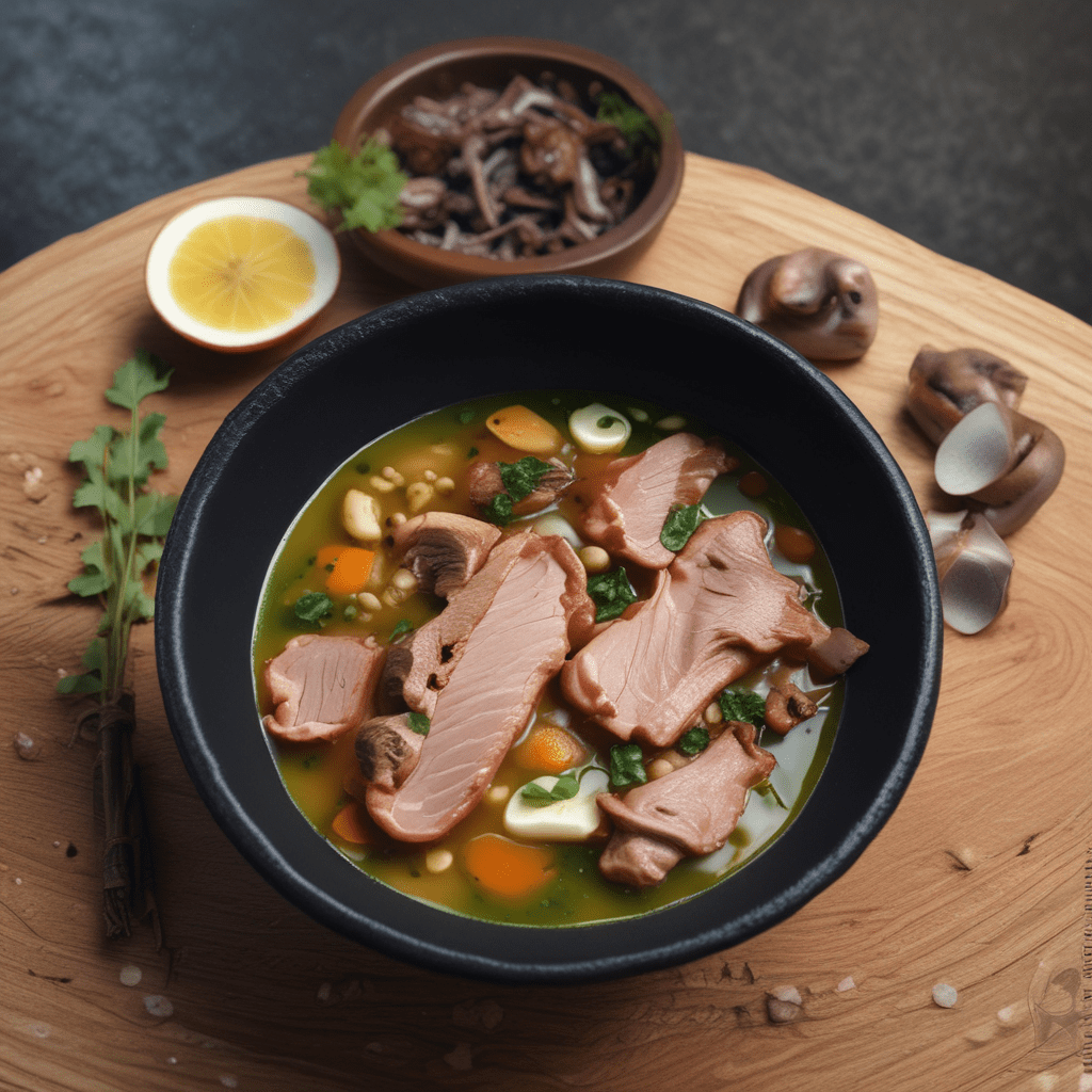 Gamjatang: Korean Pork Bone Soup