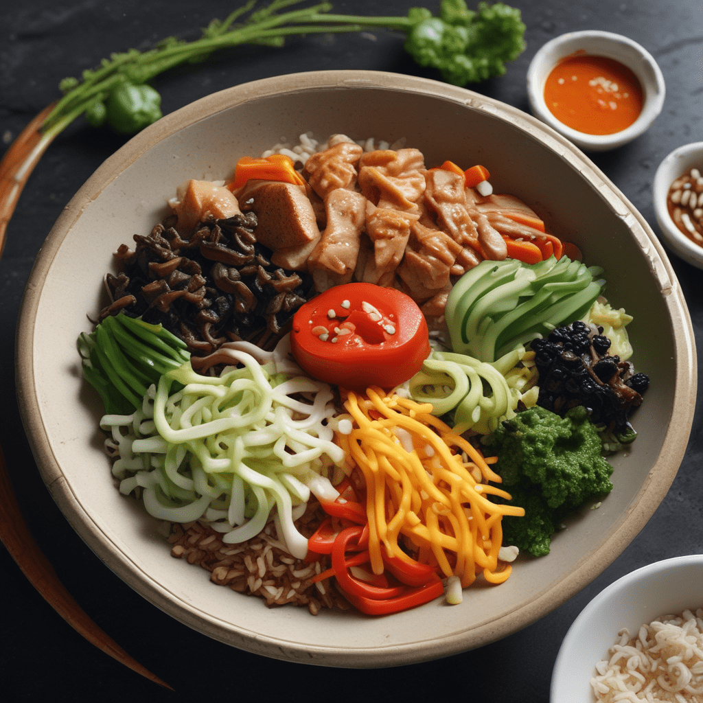 Bibimbap: A Colorful Korean Rice Bowl