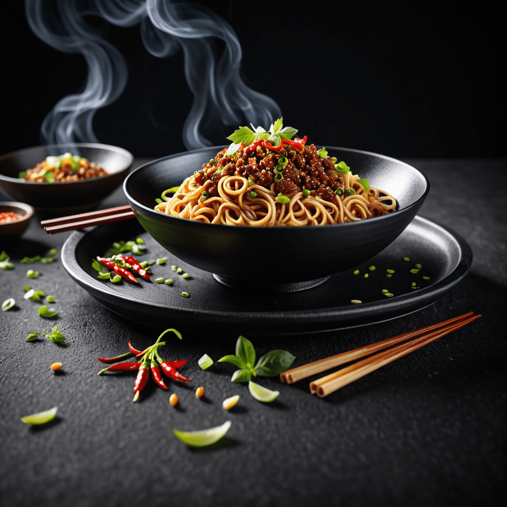 Sichuan Dan Dan Noodles: Spicy and Savory Noodle Dish