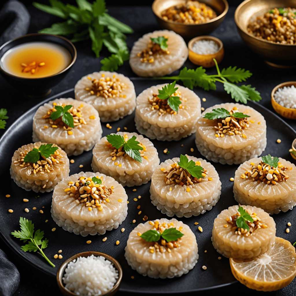 Banh Khuc: Glutinous Rice Cakes with Mung Bean and Pork Filling