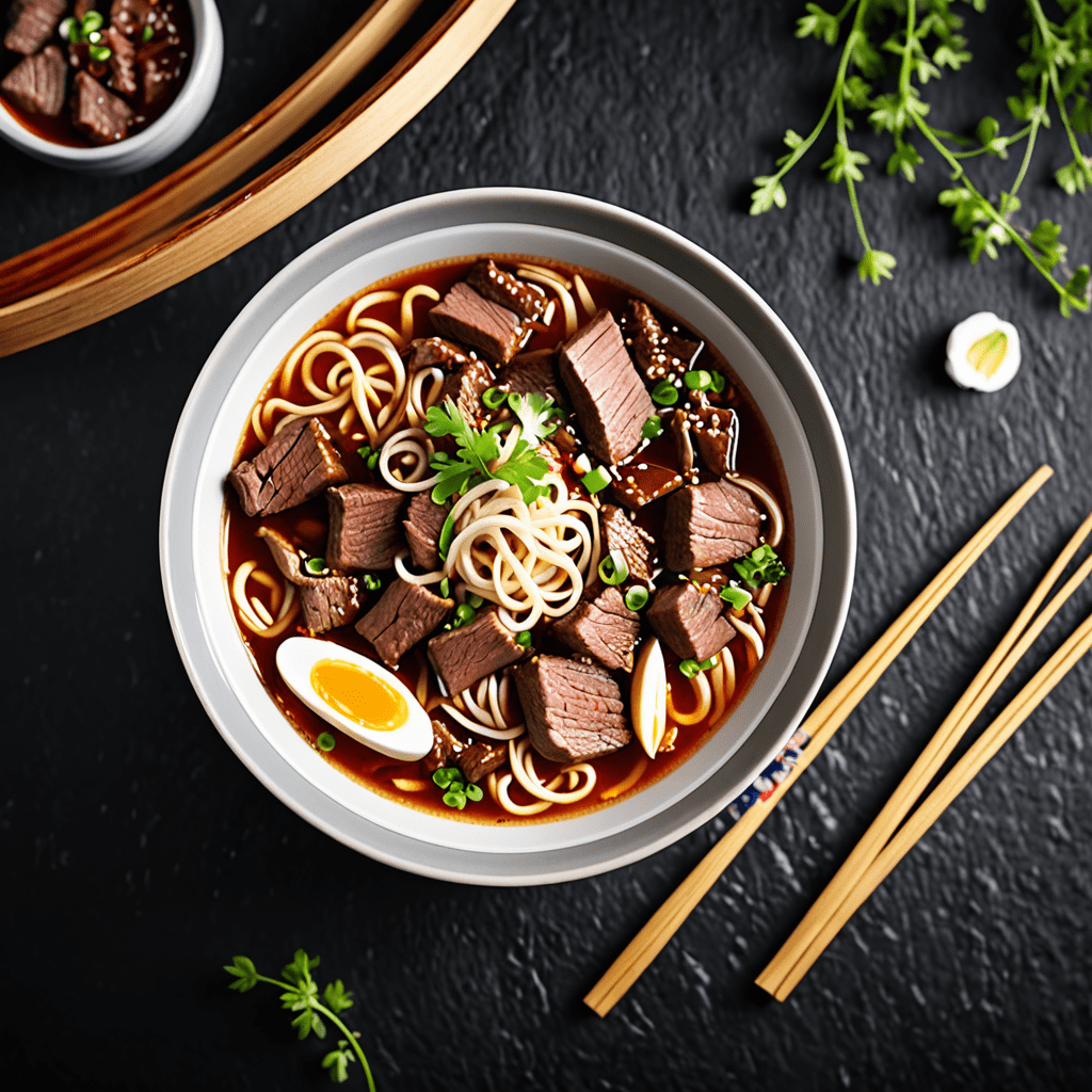 Chinese Braised Beef Noodle Soup: Hearty and Flavorful Bowls